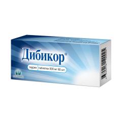 Изображение товара Дибикор таблетки 500мг №60