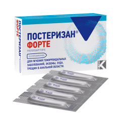Изображение товара Постеризан форте суппозитории ректальные №10