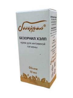 Изображение товара Безорнил Хелп крем для интимной гигиены 10г