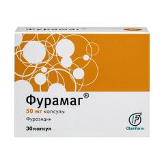 Изображение товара Фурамаг капсулы 50мг №30