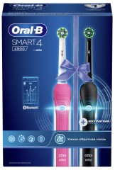 Изображение товара Орал Би зубная щетка электрическая D601.525.3H т.3767 Блэк+Пинк №2