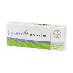 Изображение товара Визанна таблетки 2мг №28