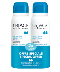 Изображение товара Урьяж дезодорант-спрей освежающий с квасцовым камнем 125млх2