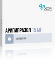 Изображение товара Арипипразол Озон таблетки 15мг №30