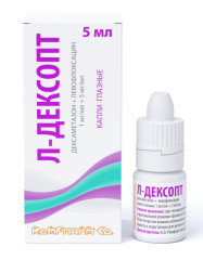 Изображение товара Л-Дексопт капли глазные 5мл