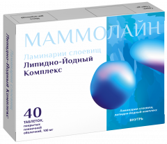 Изображение товара Маммолайн таблетки покрытые оболочкой 100мг №40