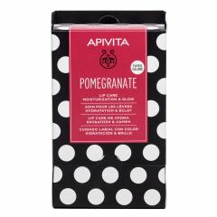 Изображение товара Апивита уход для губ оттенок Гранант 4,4г