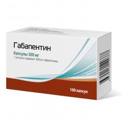 Изображение товара Габапентин капсулы 300мг №100 Пик-Фарма