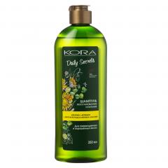 Изображение товара Кора Дэйли Сикрет шампунь Восстановление и Питание 350мл 47196