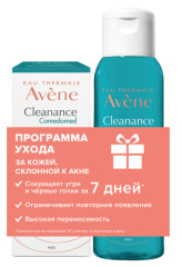 Изображение товара Авен Клинанс Комедомед набор концентрат для проблемной кожи, склонной к акне 30мл+гель очищающий, матирующий 100мл