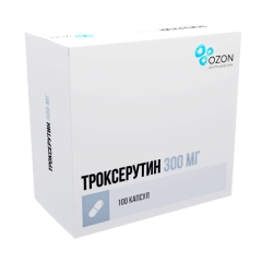 Изображение товара Троксерутин Озон капсулы 300мг №100