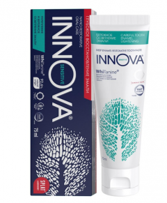Изображение товара Иннова Сенситив зубная паста Бережное осветление эмали укрепляющая для чувствительных зубов 75мл