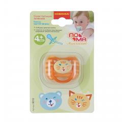 Изображение товара Пома соска-пустышка латекс 4+ (6512)