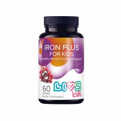 Изображение товара Ливс Железо плюс для детей мармеладные пастилки №60