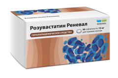 Изображение товара Розувастатин Реневал таблетки покрытые оболочкой 10мг №90
