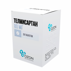 Изображение товара Телмисартан Озон таблетки 80мг №28
