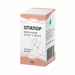 Изображение товара Отилор капли ушные 16г