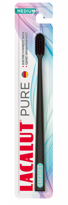Изображение товара Лакалют зубная щетка Пюр медиум
