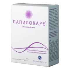 Изображение товара Папилокаре гель для интимной гигиены 5мл №7