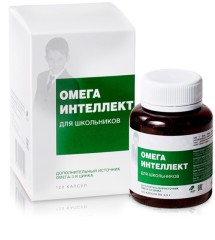 Изображение товара Омега интеллект д/школьников капсулы №120