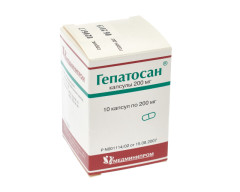 Изображение товара Гепатосан капсулы 200мг №10