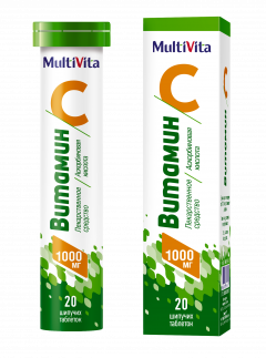 Изображение товара Витамин С Хемофарм таблетки шипучие 1000мг №20