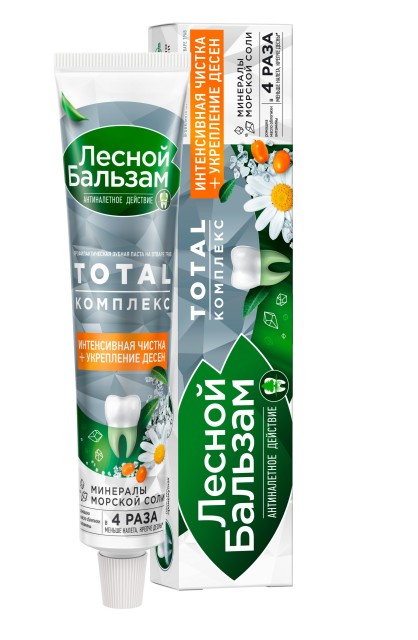 Изображение товара Зубная паста Лесной бальзам с ромашкой и облепихой 75мл