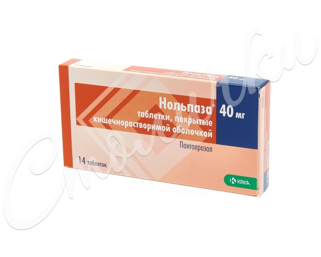 Изображение товара Нольпаза таблетки 40мг №14