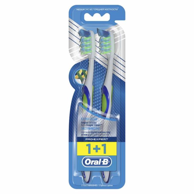 Изображение товара Зубная щетка Oral-B PRO-EXPERT Экстра Чистка средняя 40 шт