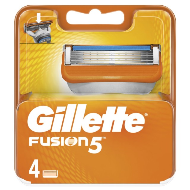 Изображение товара Сменные кассеты Gillette Fusion5 с 5 лезвиями и точным триммером