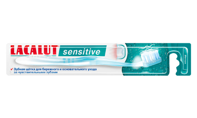 Изображение товара Зубная щетка LACALUT Sensitive для чувствительных зубов мягкая 381 рублей