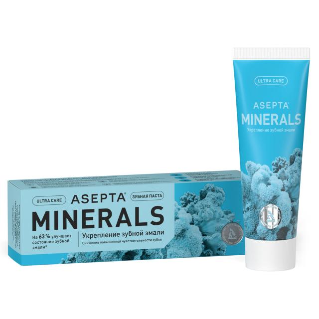 Изображение товара Асепта зубная паста Реминерализация 75мл