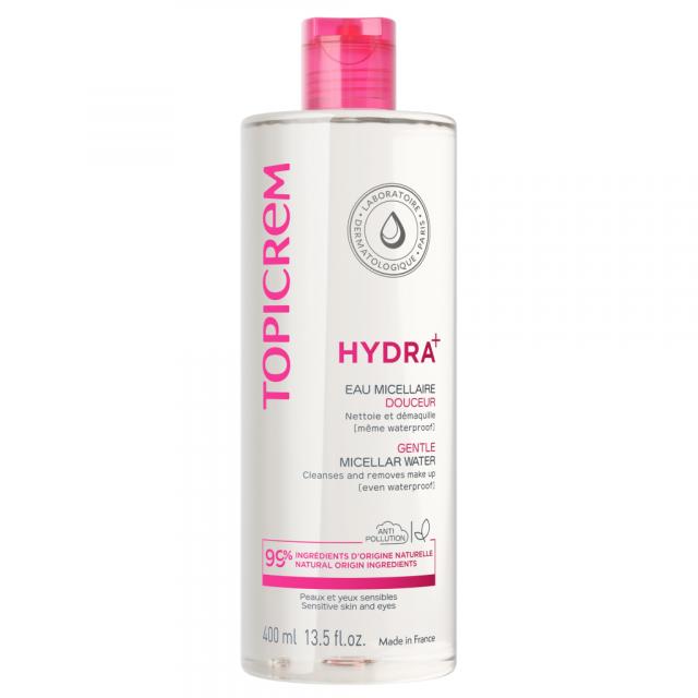 Изображение товара Топикрем Гидра+ мицеллярная вода 400 мл для чувствительной кожи