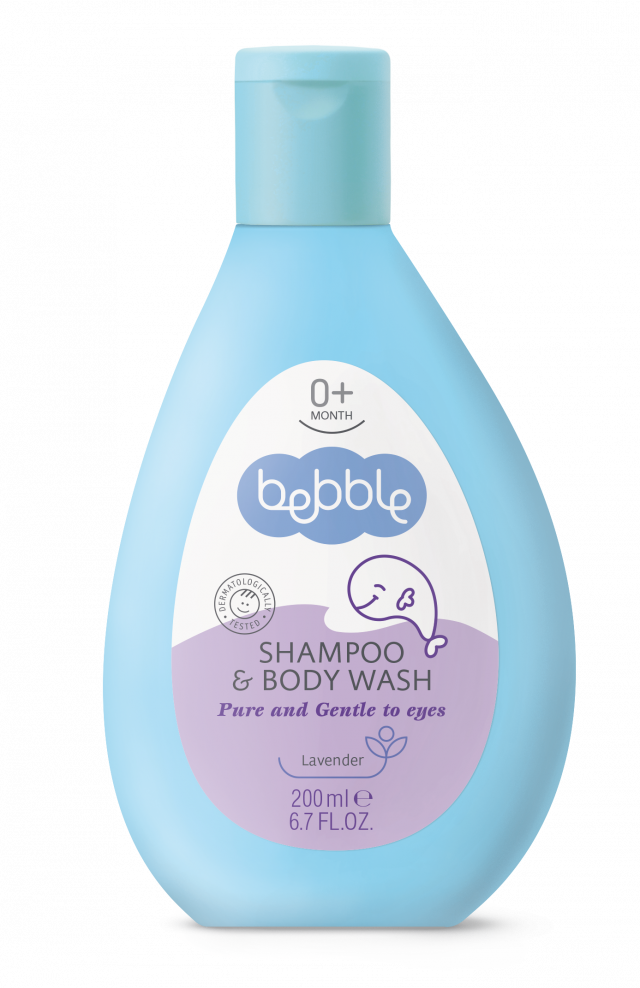 Изображение товара Беббл шампунь для волос и тела 200мл мягкий для малышей