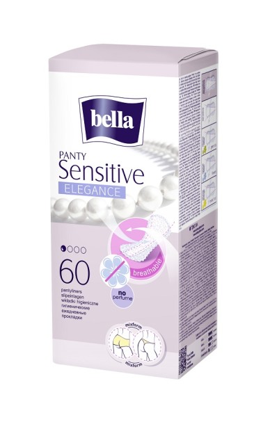 Изображение товара Ежедневные прокладки Bella Panty Sensitive Elegance 60 штук