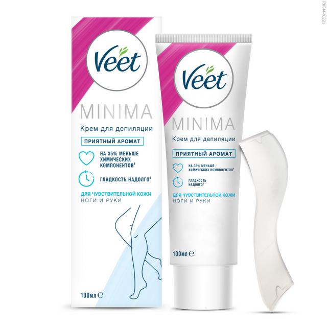 Изображение товара Вит Минима Крем для депиляции чувствительная кожа 100 мл VEET